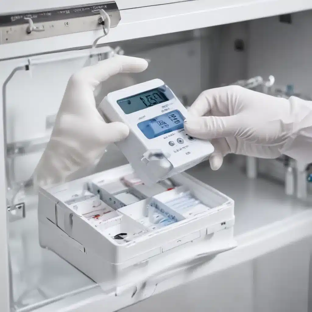Effect of a smart temperature logger on correctly storing biological samples