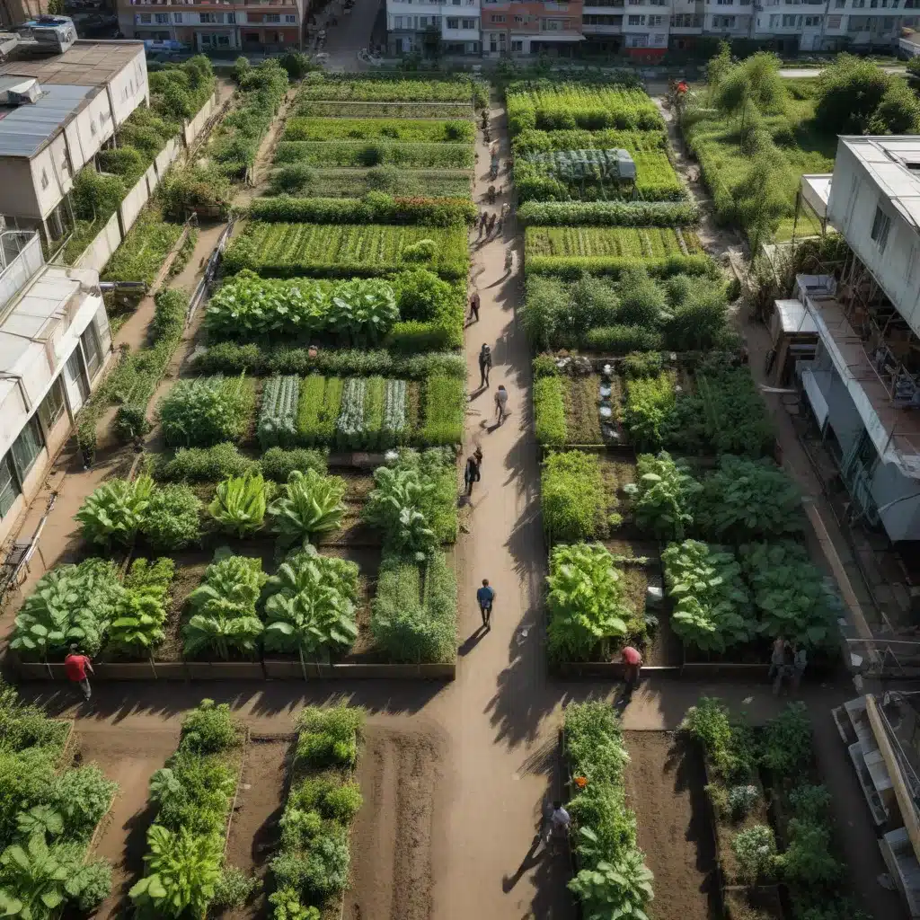 From dispersed practices to radical socio-technical imaginaries: the case of urban farming