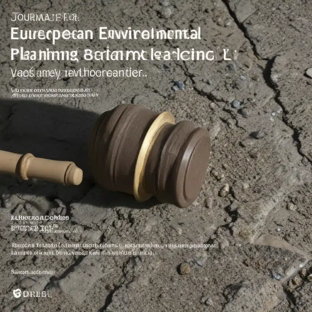 Journal for European Environmental & Planning Law | Brill