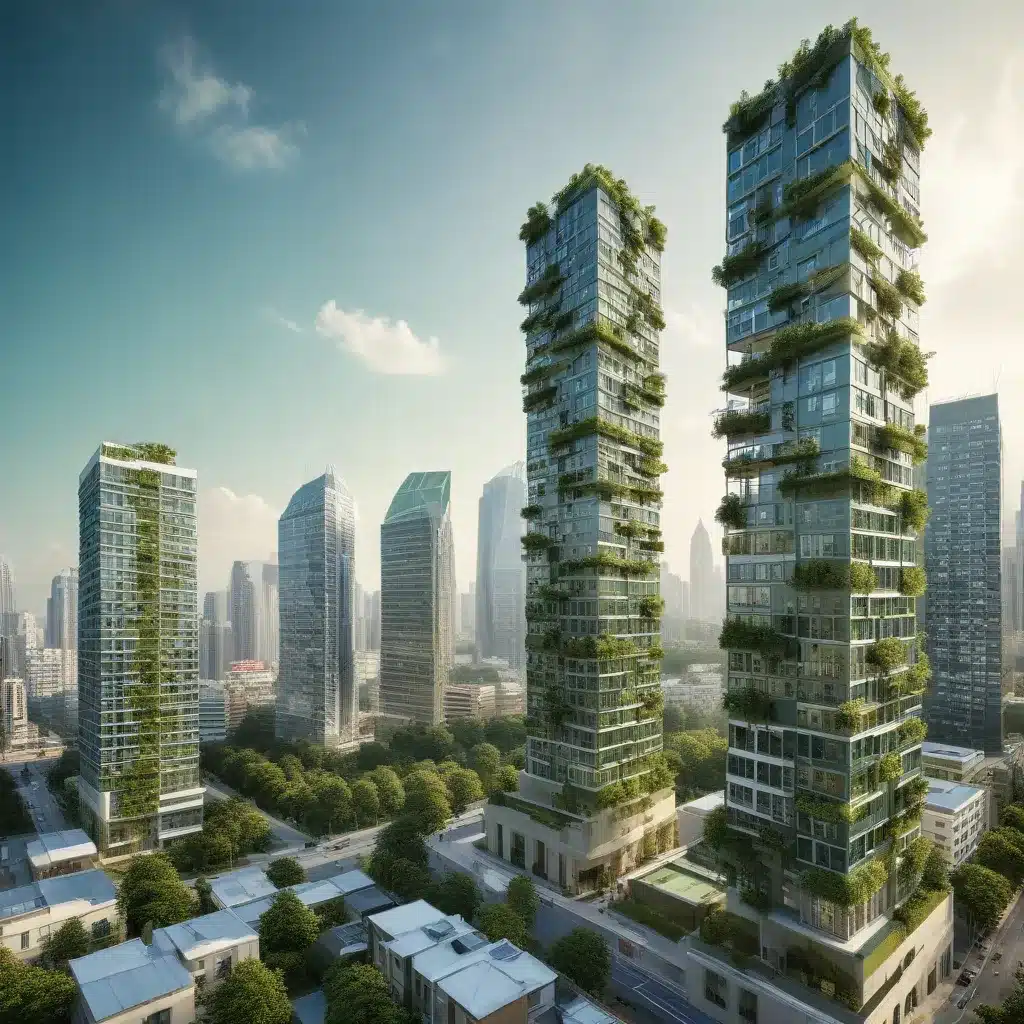 Mathematical Model Applied to Green Building Concept for Sustainable Urban Development