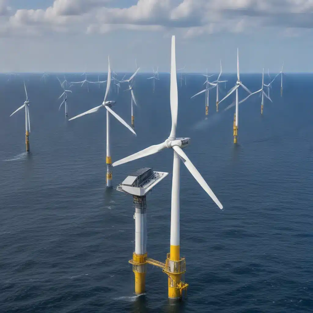 Solar-wind hybrid energy system to supply electricity for offshore oil and gas facilities
